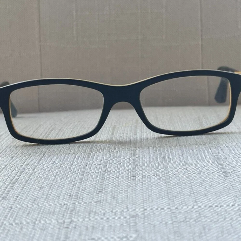Ray-Ban Youth Eyeglasses Frame Black/Yellow Tone RB1546 46[]16 125 Glasses